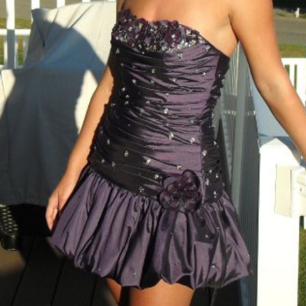 Purple Homecoming / Cocktail Dress
